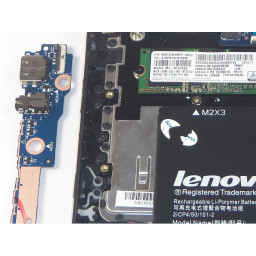 Замена аудиоразъема Lenovo Yoga 3 11 / USB-порта в сборе